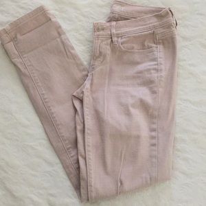 Ann Taylor LOFT Modern Skinny Blush Jeans
